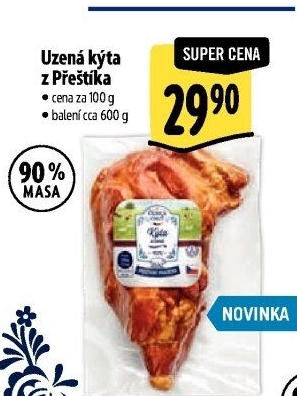 Uzená kýta z Přeštíka Česká chuť