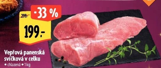 Vepřová panenská svíčková