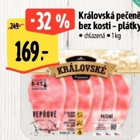 Vepřová pečeně bez kosti Královská Albert