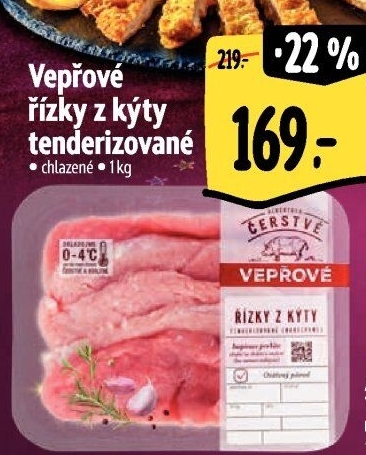 Vepřové řízky z kýty Albert