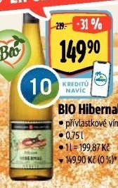 Víno Hibernal Bio Sommelier Collection - přívlastkové