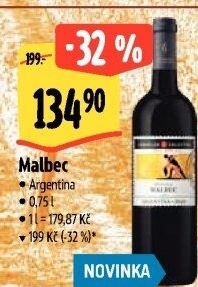 Víno Malbec Sommelier Collection