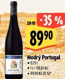Víno Modrý Portugal Sommelier Collection