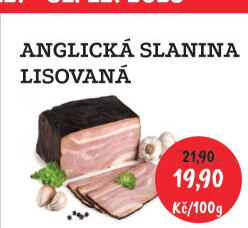 Anglická slanina lisovaná