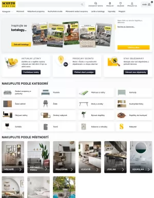 akční leták Sconto nábytek 12.12.2023-18.12.2023