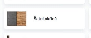 Šatní skříně