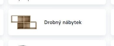 Drobný nábytek