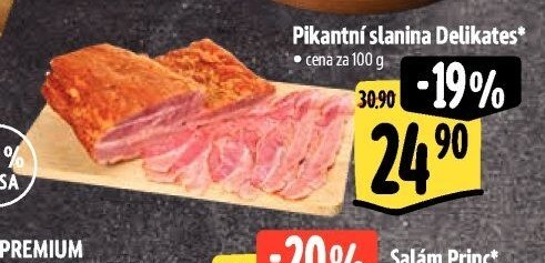 Pikantní slanina Delikates