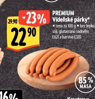 PREMIUM Vídeňské párky