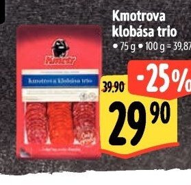 Kmotrova klobása trio