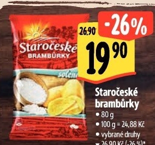 Brambůrky staročeské Golden Snack