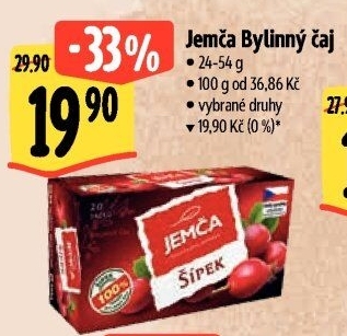 Bylinný čaj Jemča