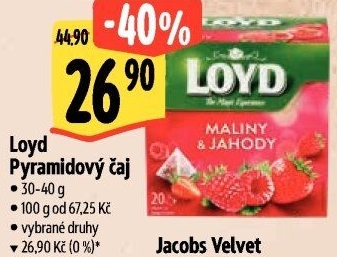 Čaj Loyd - pyramidový