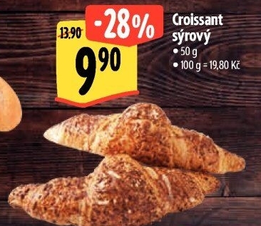Croissant sýrový