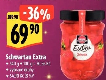 Džem výběrový Extra Schwartau