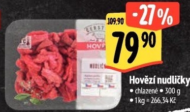 Hovězí nudličky Albert