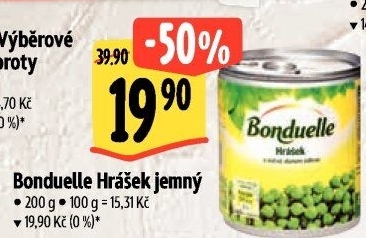Hrášek Bonduelle