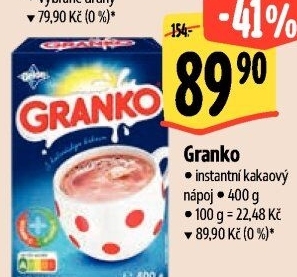 Instantní kakao Granko Orion