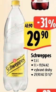 Limonáda Schweppes