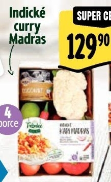 Menu box Indické kari Madras Albert