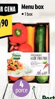 Menu box Portugalské kuře Piri Piri Albert