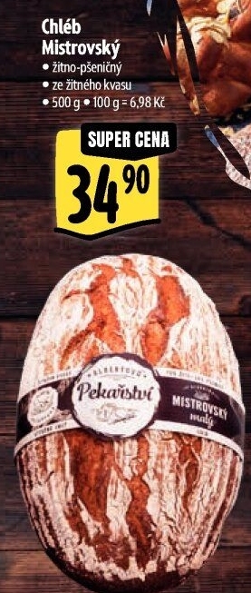 Mistrovský chléb Albert