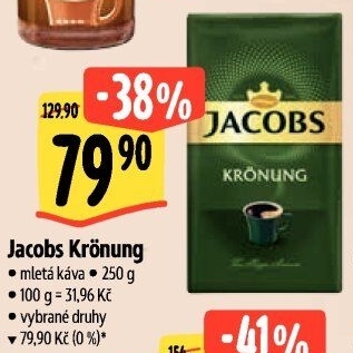 Mletá káva Jacobs Krönung