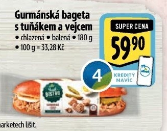 Obložená bageta Albert Fresh Bistro