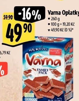 Oplatky Varna Sweet plus