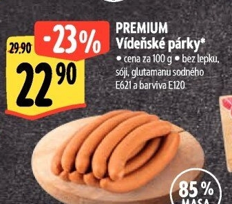 Párky vídeňské premium