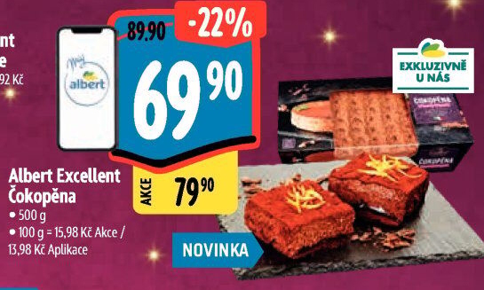 Pěna čokoládová Albert Excellent