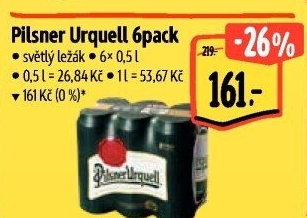 Pivo Pilsner Urquell
