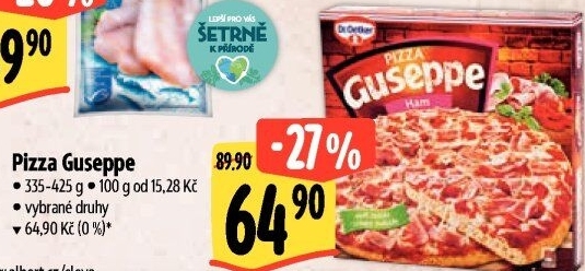 Pizza mražená Guseppe Dr. Oetker