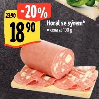 Salám Horal se sýrem