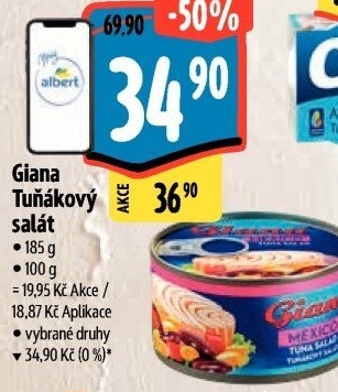 Salát s tuňákem Giana