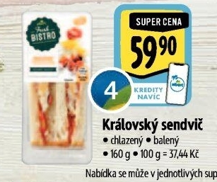 Sendvič Albert Fresh Bistro