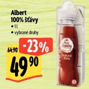 Šťáva 100% Albert