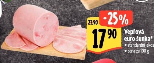 Šunka vepřová Euro standard
