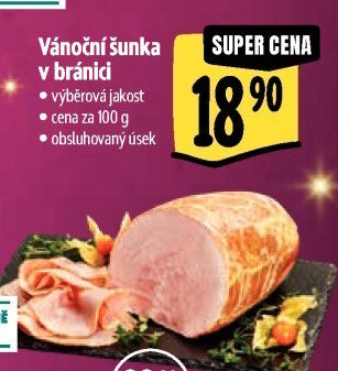 Šunka výběrová vánoční