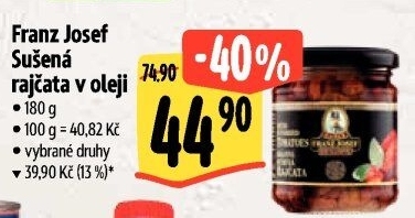 Sušená rajčata v oleji Exclusive Franz Josef Kaiser