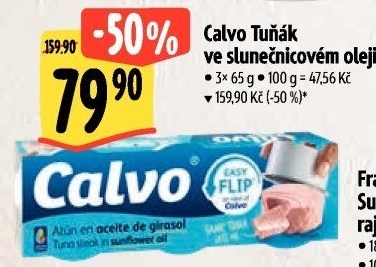 Tuňák v oleji Calvo
