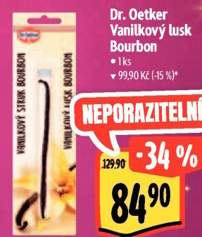 Vanilkový lusk Dr. Oetker