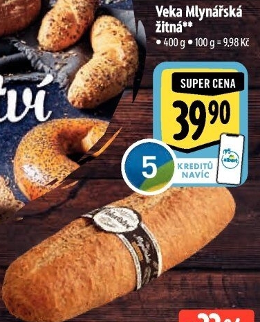 Veka Mlynářská žitná Albert