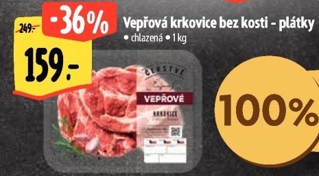 Vepřová krkovice bez kosti Albert