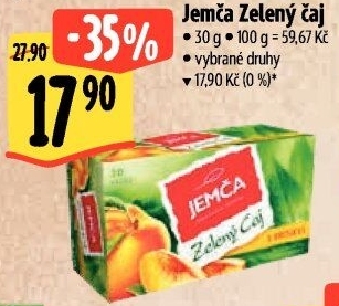 Zelený čaj Jemča