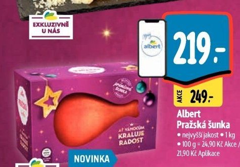 Albert Pražská šunka