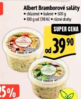 Bramborový salát Albert