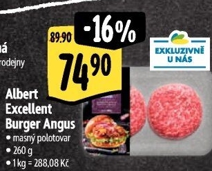 Burger Angus Albert Excellent