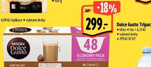 Kapsle Dolce Gusto Nescafé