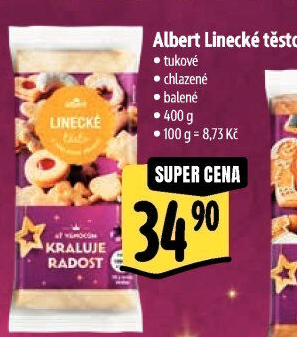 Linecké těsto Albert